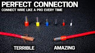 STOP Connecting Stranded Wire Like an Animal - Do it LIKE A PRO!