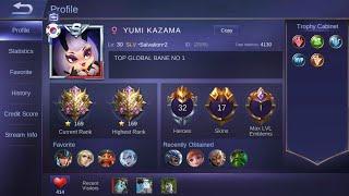 TOP 1 Global Bane by YUMI KAZAMA 100% GG