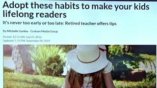 Habits to make your kids lifelong readers