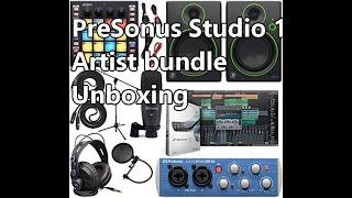 Studio One artist Bundle Unboxing
