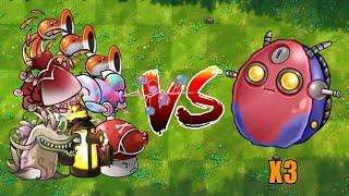 PVZ 1 Fusion Challenge!! All Fusion Plants VS Bowling Zombie +Extra - Who Will Win?