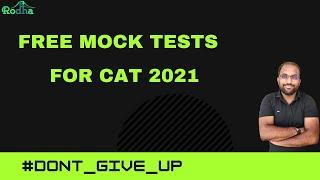 Enroll To Free Mocks for CAT 2021