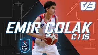 Emir Çolak Highlights vs BJK & TED | Anadolu Efes U12