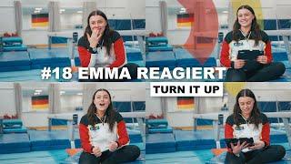 Folge 18  Emma reagiert | Turn it up - Unser Weg an die Weltspitze