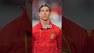 Sergio Ramos Over The Years #shorts #football