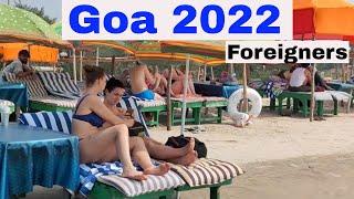 Where to find Foreigners in Goa 1st January 2022 | Mandrem Beach, Goa 2022