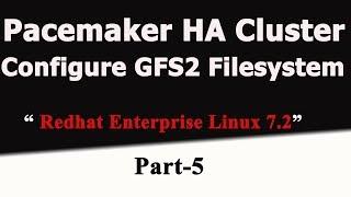 Redhat Pacemaker Cluster- Configure GFS2 File System-Part-5