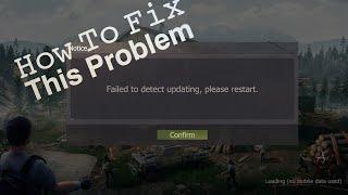 Last island of survival how to fix Failed to detect updating|| Last Day Rules survival New update