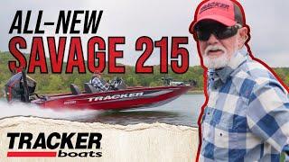 ALL NEW Savage 215 Aluminum Bass Boat Walkaround with Rick Clunn