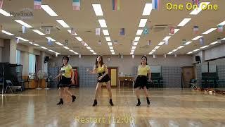 One On One  Line Dance  / High Intermediate / Hye Sook Line Dance