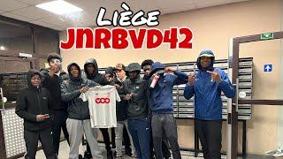 Au quartier avec le rappeur Jnrdvd42 à Liège