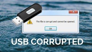 How to Delete Corrupt File On USB