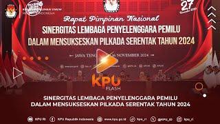 #KPUFlash Sinergitas Lembaga Penyelenggara Pemilu Dalam Mensukseskan Pilkada Serentak Tahun 2024