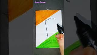 India Flag drawing  Independence day #shorts #elegantdrawings #independenceday