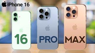 iPhone 16 VS iPhone 16 Pro VS iPhone 16 Pro Max | Exclusive Comparison & Price @mobiletechtube