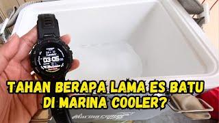 Tahan Berapa lama es batu di Marina Cooler?