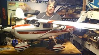 HSD CESSNA 182 2000 mm 79" 6S GIANT SCALE BUILD TIPS FINAL REVIEW