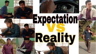 Expectation VS Reality \\ The Sarcasm Society \\ special thanks to Abhishek Deb Roy \\