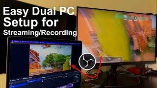 Play Games on one PC and Stream/Record on Another | Dual PC Streaming Setup