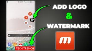 How to add custom watermark in mobizen | How to add your logo in mobizen