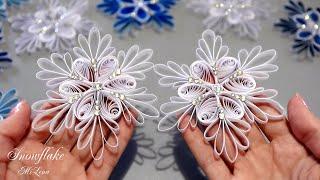 АЖУРНАЯ СНЕЖИНКА ИЗ БУМАГИ ️ LACEY PAPER SNOWFLAKE ️