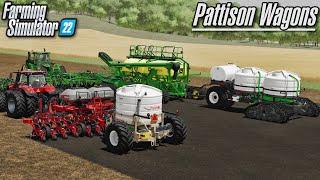 Pattison Liquid Fertilizer Wagons (by Custom Modding) | Farming Simulator 22