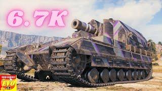 Conqueror Gun Carriage 6.7K Damage artillery (SPG) World of Tanks,WoT tank battle