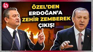 Özgür Özel'den Erdoğan'a tarihi sözler! Erdoğan muhalefeti suçlamıştı; Özel'in cevabı sert oldu!