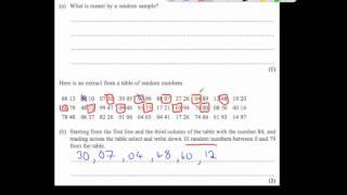 Random Sampling - Corbettmaths