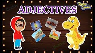 Adjectives - The Describing Words | English Grammar For Kids with Elvis | Roving Genius