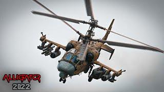 Kamov Ka-52 Alligator In Action