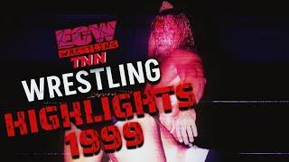 Wrestling Highlights (ECW on TNN 1999) #ecw #spiketv #tnn #robvandam #wrestling #taz #raven #sabu