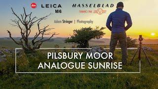 Hasselblad Analogue Sunrise Photography Trip to Pilsbury Moor in the Peak District