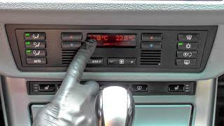 КАК НАСТРОИТЬ КЛИМАТ КОНТРОЛЬ BMW X5 E53 E39 Управление кондиционером BMW climat control