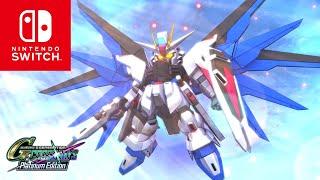 SD Gundam G Generation Cross Rays Platinum Edition Switch - Nintendo Switch Gameplay [HD1080p]