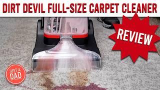 Dirt Devil Full-Size Carpet Cleaner FD50300 UNBOXING & REVIEW