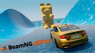 НЕВОЗМОЖНО СЛОЖНЫЙ СПУСК! КТО ДОЕДЕТ ДО КОНЦА?!  - [BeamNG.drive]