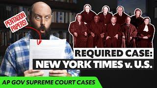 New York Times v. United States, EXPLAINED [AP Gov Required Cases]