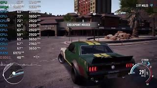 Need for Speed Payback Ryzen 5 2400G Vega 11 iGPU - Gameplay Benchmark Test