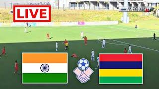 India vs Mauritius Live Football | International Friendly Match | India v Mauritius gameplay pes21