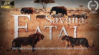 SAVANA BRUTAL | Batalha dos Predadores na África Mortal | Documentários animais