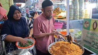 Kerja Sama Yang Baik Dalam Satu Keluarga | Masakannya Laris Manis | Nasi Goreng Nadwa | #viralvideo