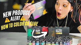 ️Starbond NEW MUST HAVE PRODUCTS!!️CA Glue pigments! #starbond #diy #woodworking