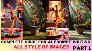 How to write prompts for Ai Image generation | Mastering Different Styles