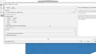 Join Attributes by Location using QGIS.