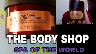The Body Shop /Huwaiian Kukui Cream Review /ofw PinaY vlog