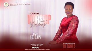 Tuesday Worship Moments Live with Dr. Sarah K & Shachah Team {25th JUNE 2024}