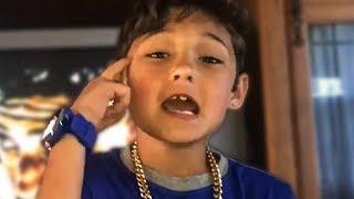 Embarrassing Kid Thinks He Can Rap...