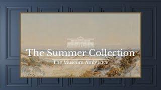 Summer Beach Landscape • Vintage Art for TV • 3 hours of steady painting • The Summer Collection