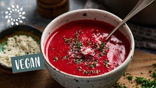 Köstliche Rote Bete Suppe | vegan & einfach